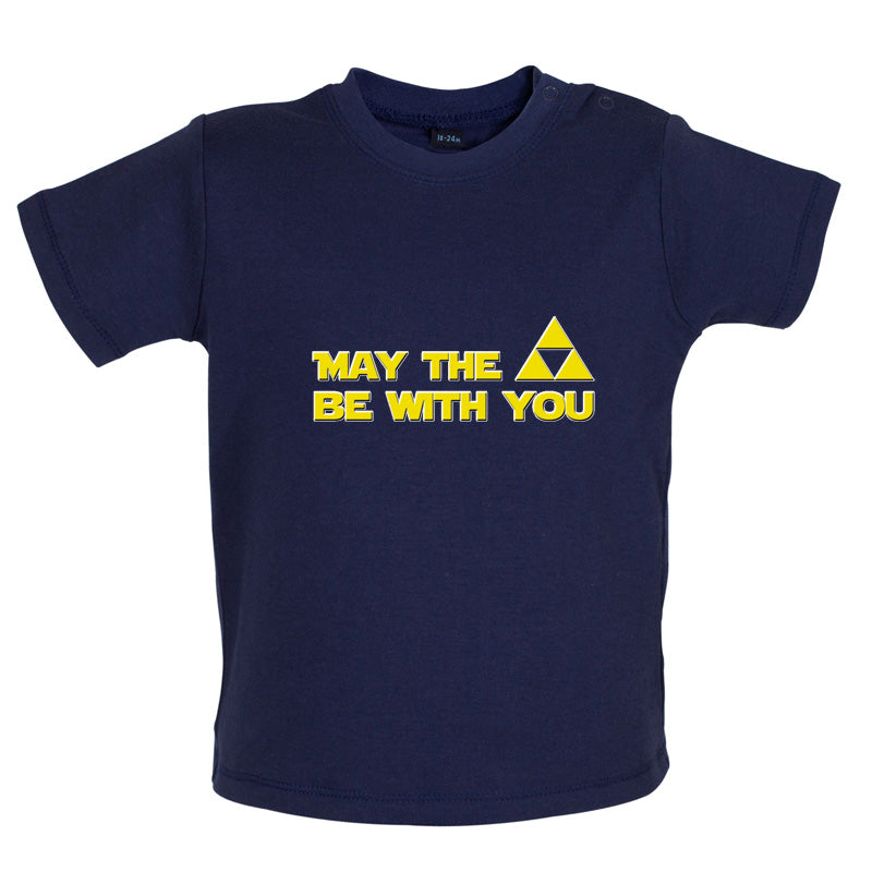 May The Triforce Be With You Baby T Shirt