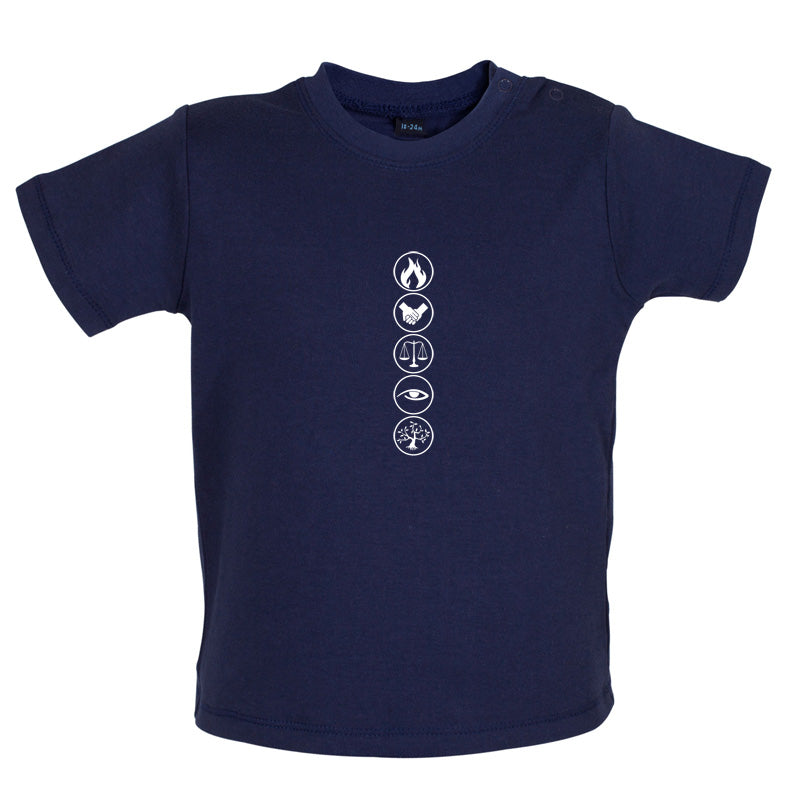 Faction Symbols Baby T Shirt