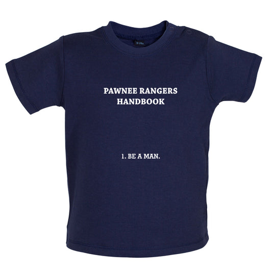 Pawnee Rangers Handbook Baby T Shirt