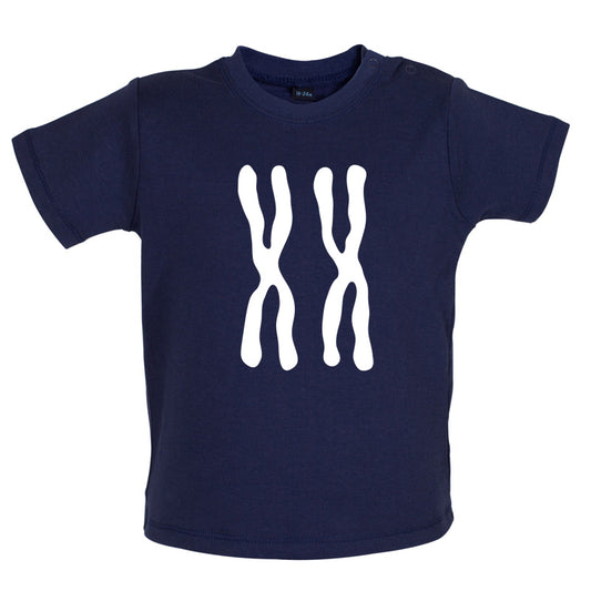 XX Chromosome Baby T Shirt