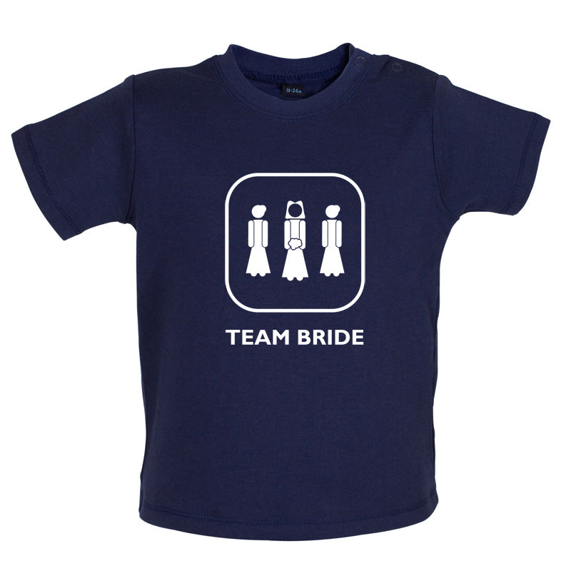 Team Bride Baby T Shirt