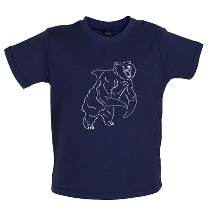 Bear Shark Baby T Shirt