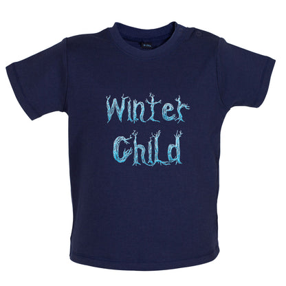 Winter Child Baby T Shirt