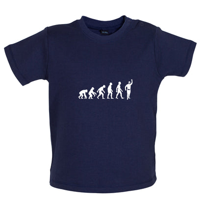 Evolution Of Man Mexican Wrestling Baby T Shirt