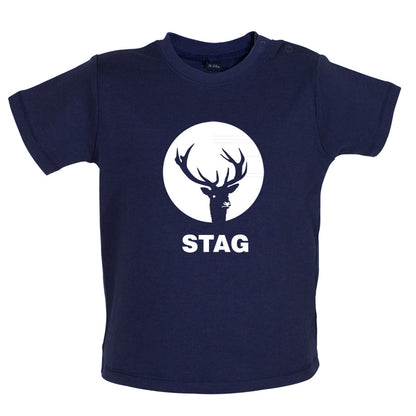 Stag Baby T Shirt