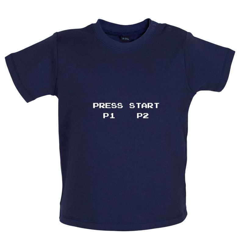 Press Start P1 P2 Baby T Shirt