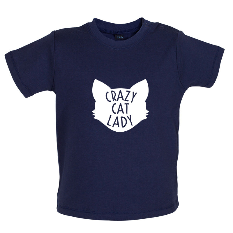 Crazy Cat Lady Baby T Shirt