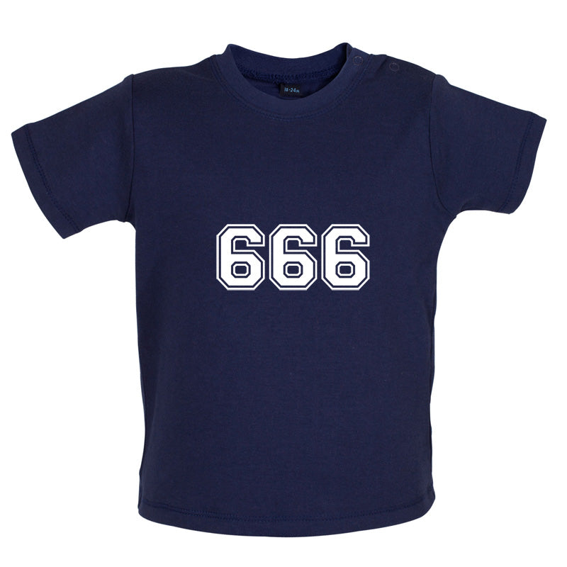 666 College Baby T Shirt