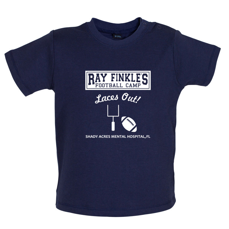 Ray Finkle's Football Camp Laces Out Baby T Shirt