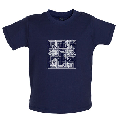 Maze Baby T Shirt