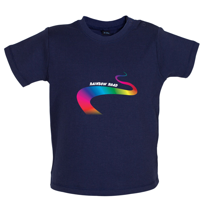 Rainbow Road Baby T Shirt