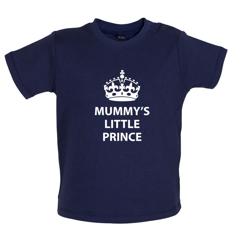 Mummy's Little Prince Baby T Shirt