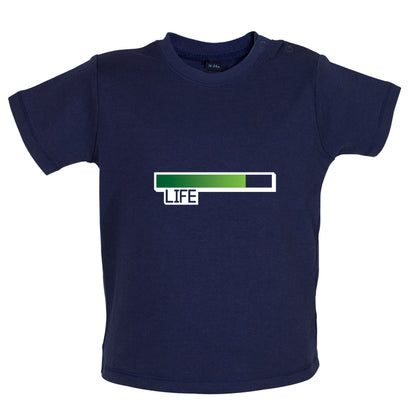 Life Bar Video Games Baby T Shirt