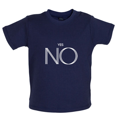 Yes No Baby T Shirt