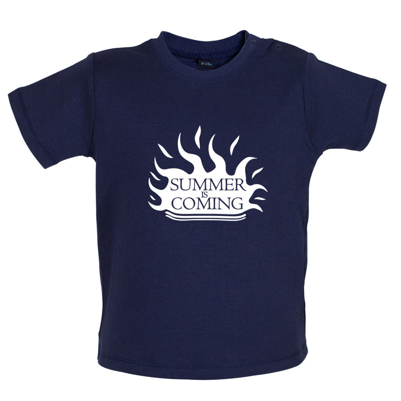 Summer Is Coming Baby T Shirt