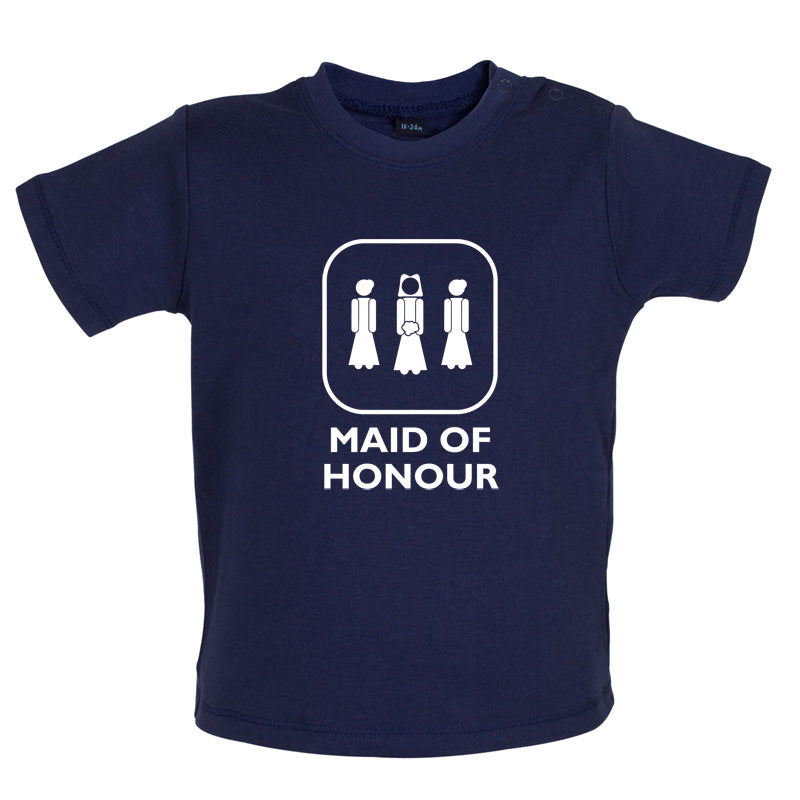 Maid of Honour Baby T Shirt