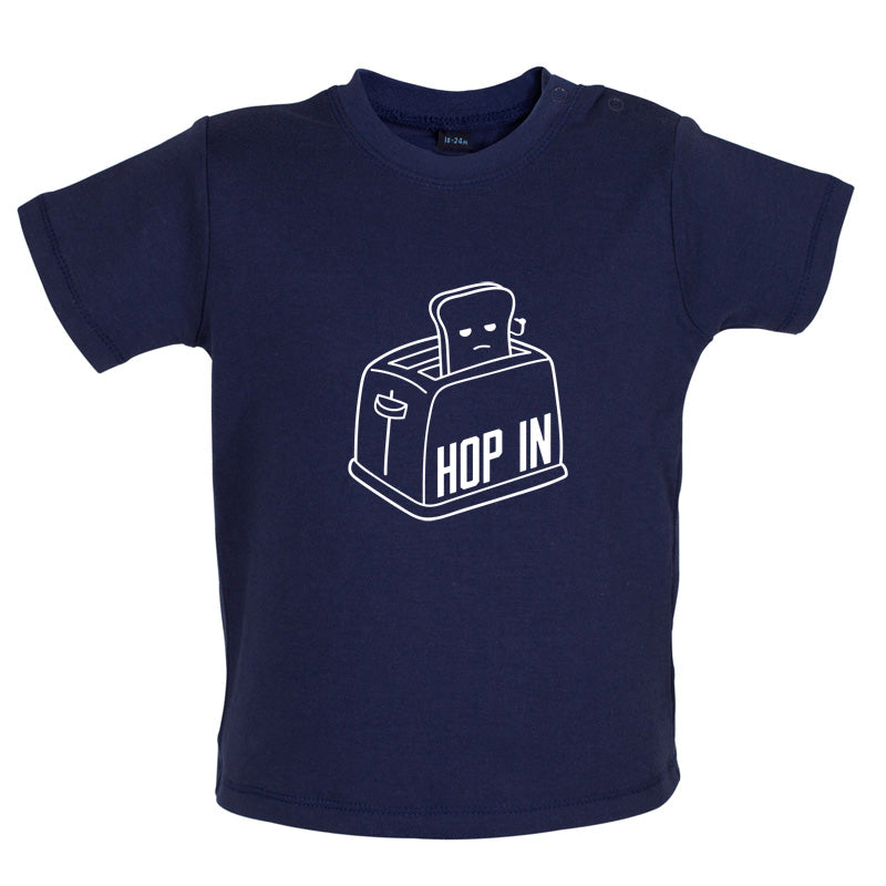 Toaster Hop In Baby T Shirt