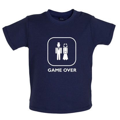 Game Over Wedding Baby T Shirt