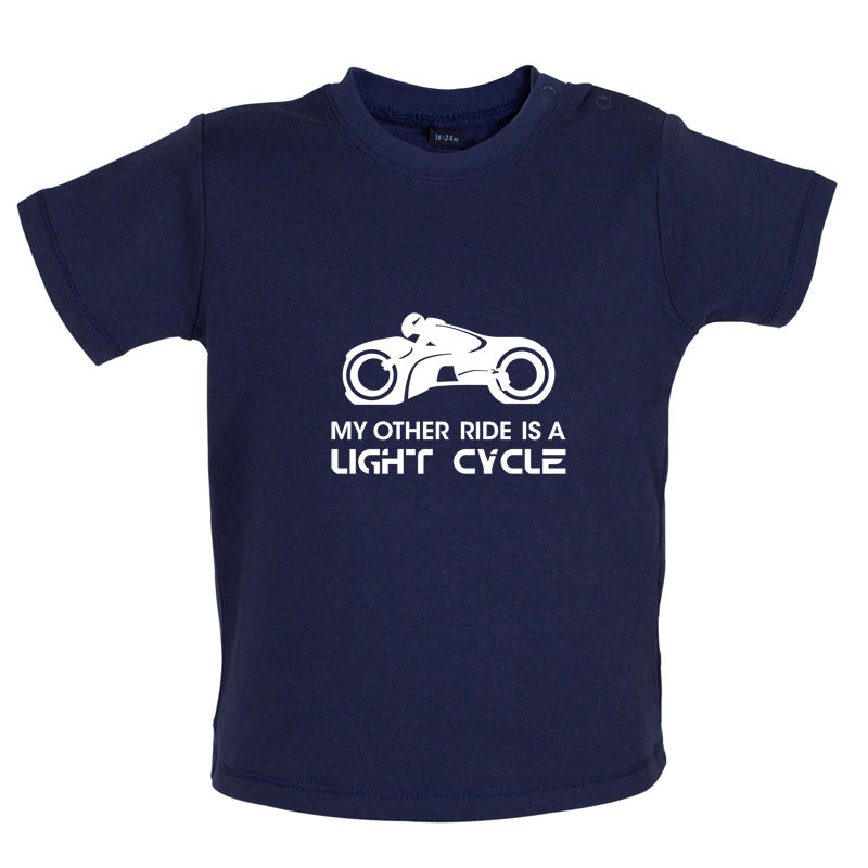 My Other Ride Is A Light Cycle Baby T Shirt