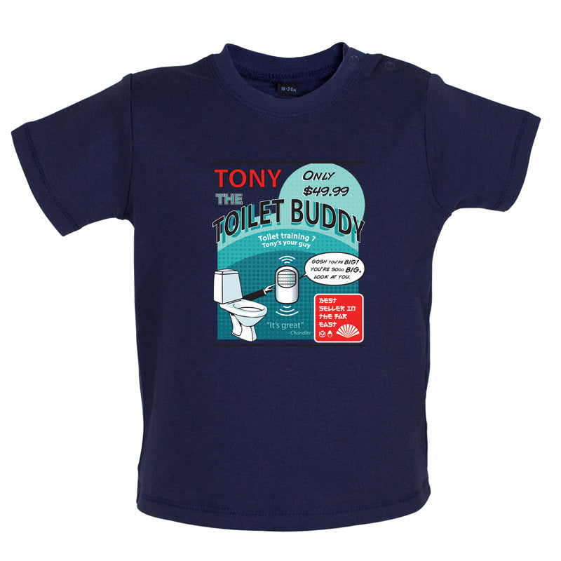 Tony the Talking Toilet Baby T Shirt