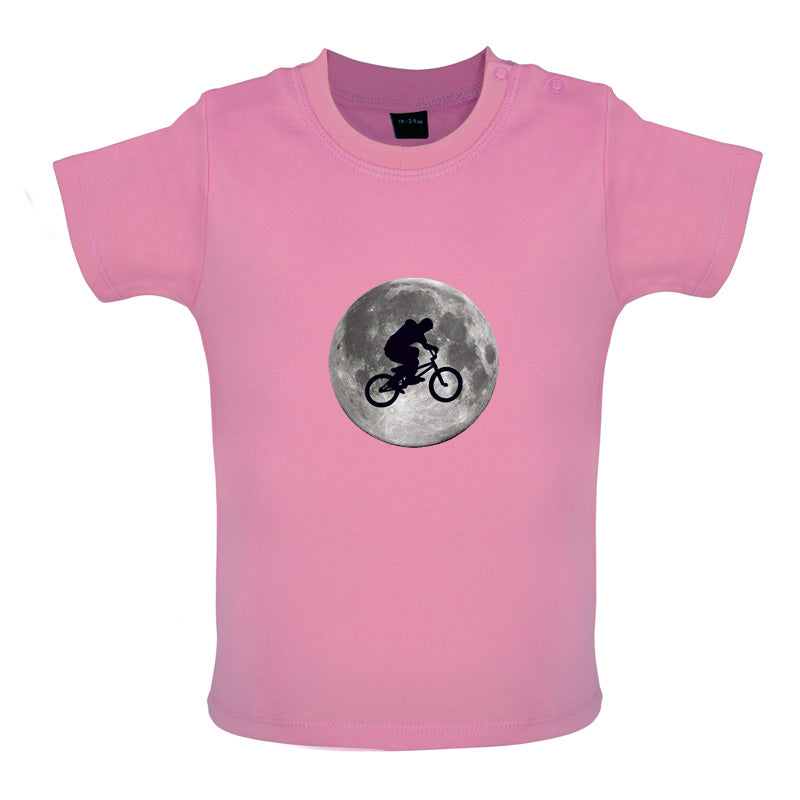 BMX Moon Baby T Shirt