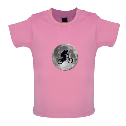 BMX Moon Baby T Shirt