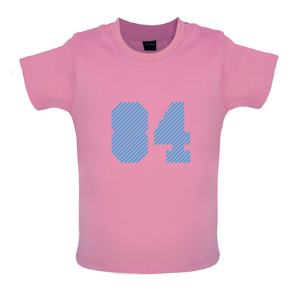 84 Electric Pin Stripe Baby T Shirt