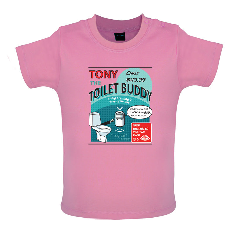 Tony the Talking Toilet Baby T Shirt