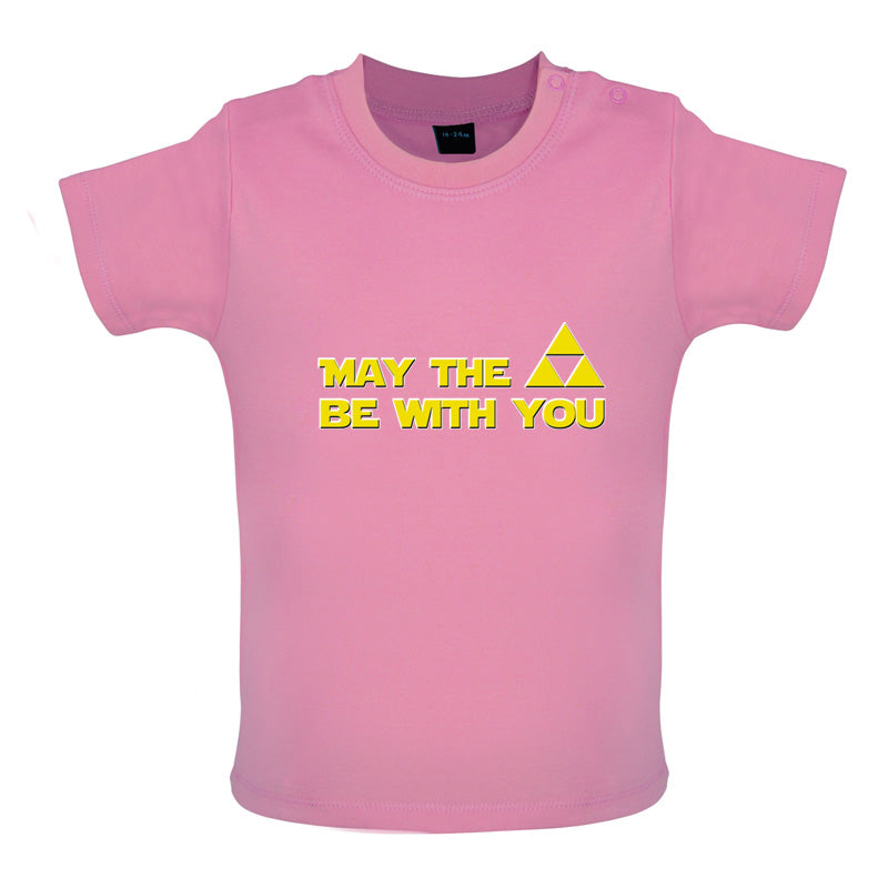 May The Triforce Be With You Baby T Shirt