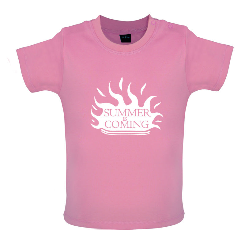 Summer Is Coming Baby T Shirt