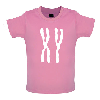 XY Chromosome Baby T Shirt