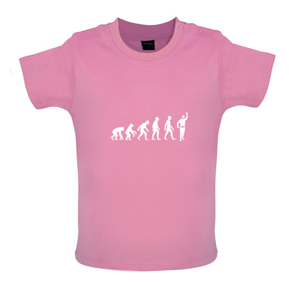 Evolution Of Man Mexican Wrestling Baby T Shirt