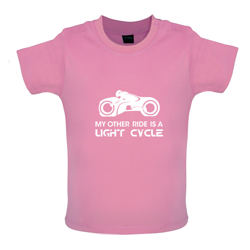 My Other Ride Is A Light Cycle Baby T Shirt