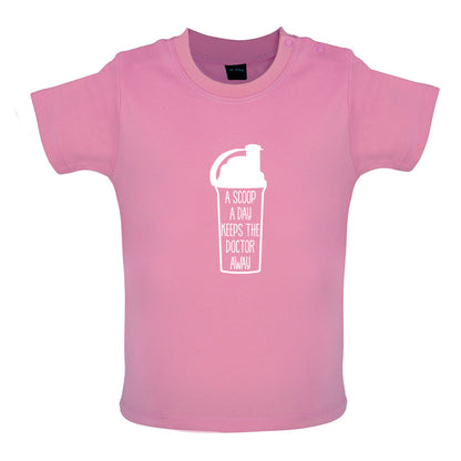 A Scoop A Day Keeps The Doctor Away Baby T Shirt