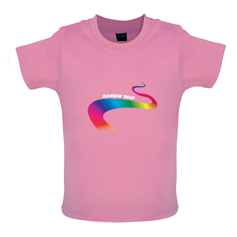 Rainbow Road Baby T Shirt