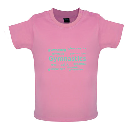 Gymnastics Language Baby T Shirt