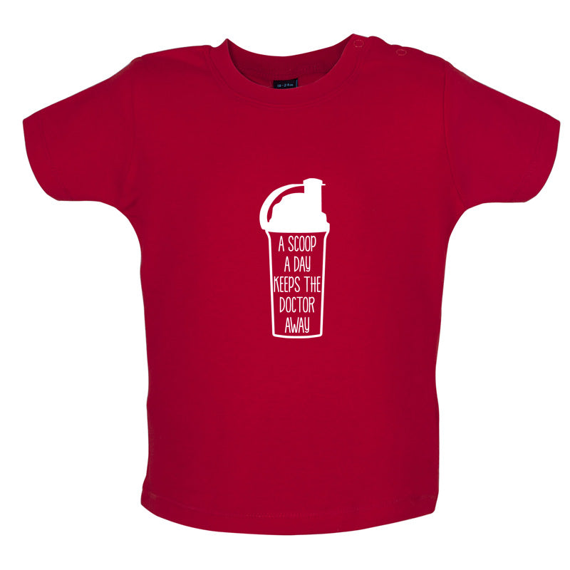 A Scoop A Day Keeps The Doctor Away Baby T Shirt