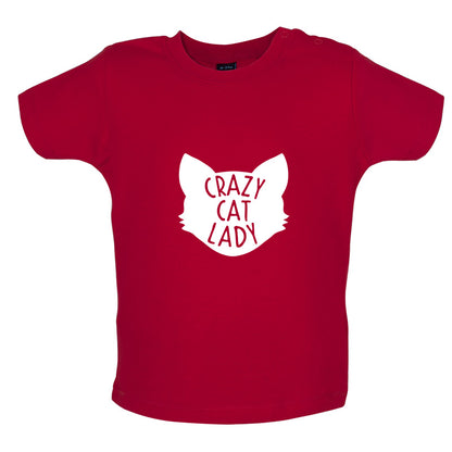 Crazy Cat Lady Baby T Shirt