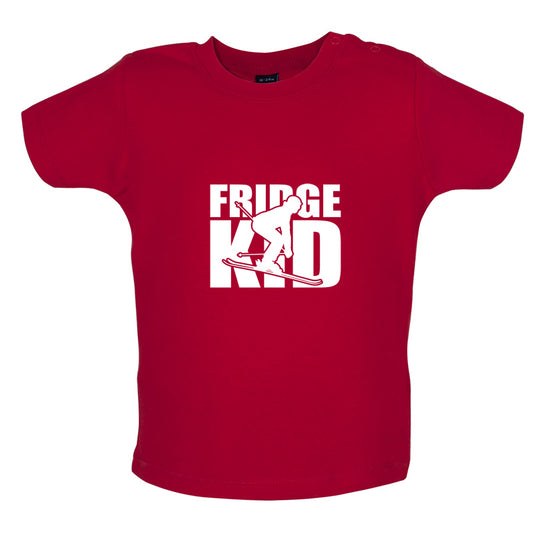 Fridge Kids Ski Baby T Shirt