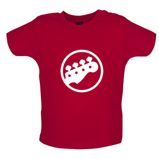 Bass Guitar Headstock Baby T Shirt