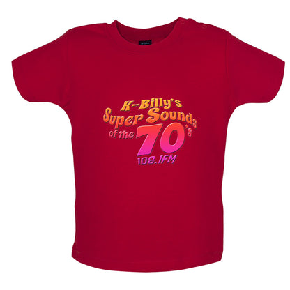 K-Billy's Super Sounds Of The 70's Baby T Shirt