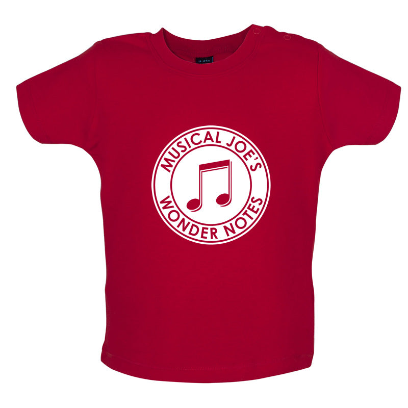 Musical Joe's Wonder Notes Baby T Shirt