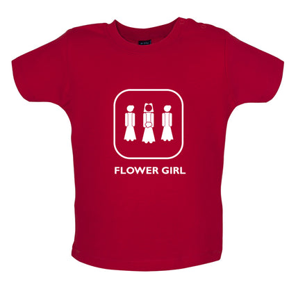 Flower Girl Baby T Shirt