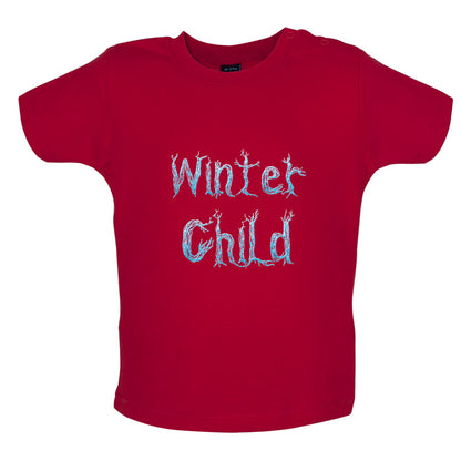 Winter Child Baby T Shirt