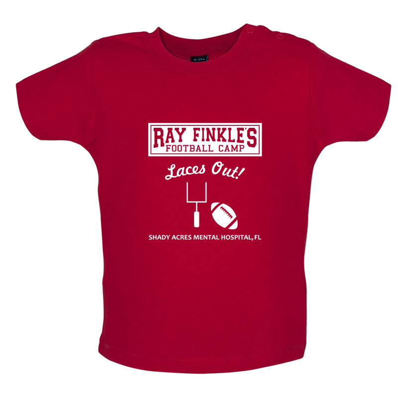 Ray Finkle's Football Camp Laces Out Baby T Shirt