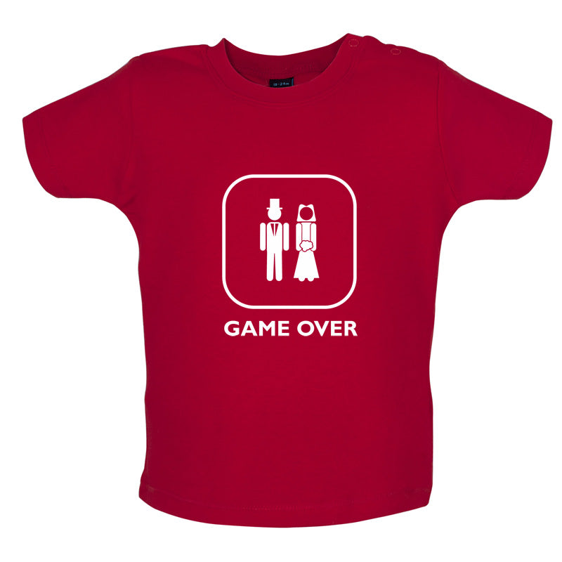 Game Over Wedding Baby T Shirt