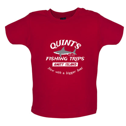 Quints Fishing Trips Baby T Shirt