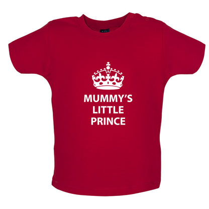 Mummy's Little Prince Baby T Shirt