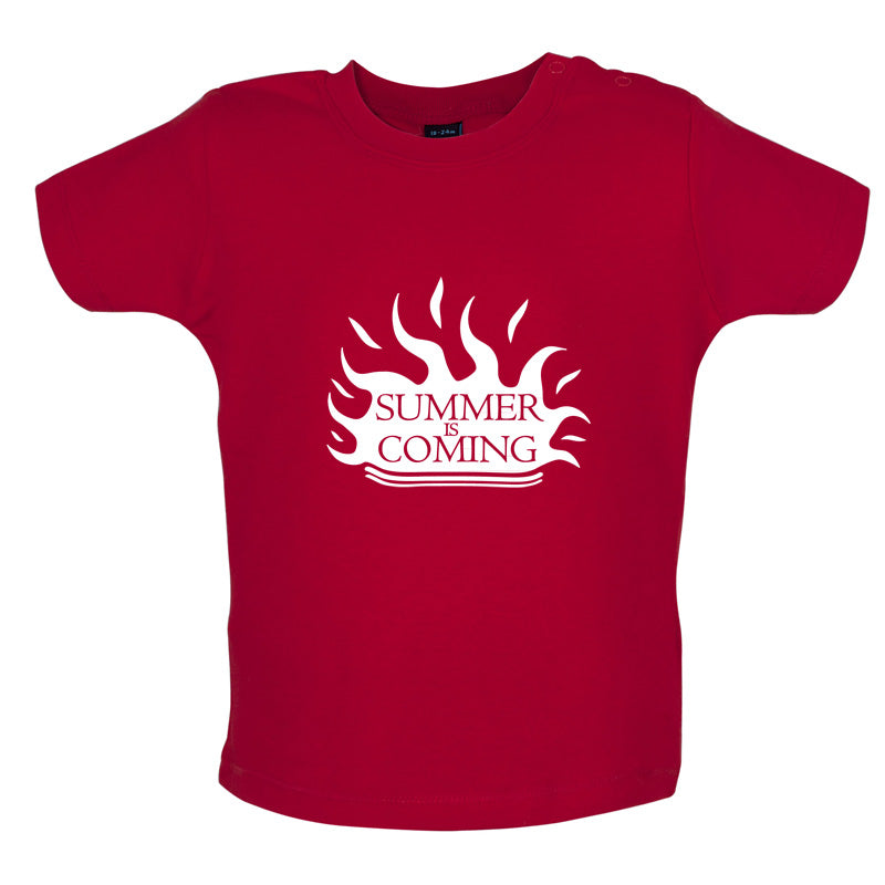 Summer Is Coming Baby T Shirt