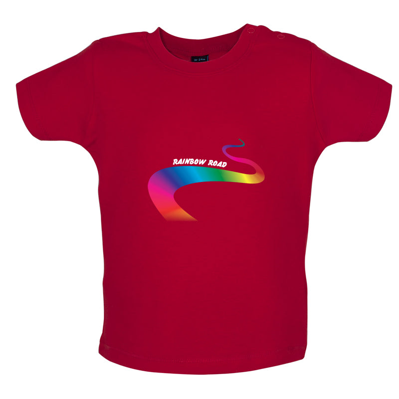 Rainbow Road Baby T Shirt